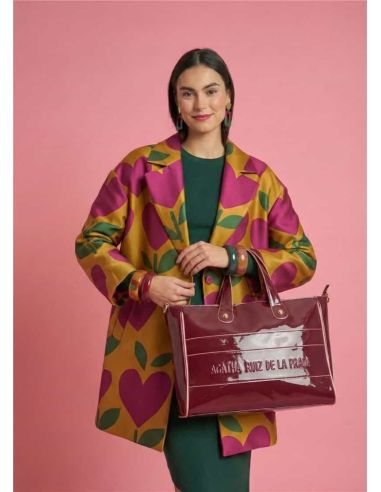 Bolso shopper charol vivos contraste Agatha Ruiz de la Prada
