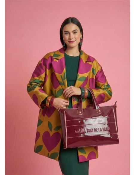 Bolso shopper charol vivos contraste Agatha Ruiz de la Prada
