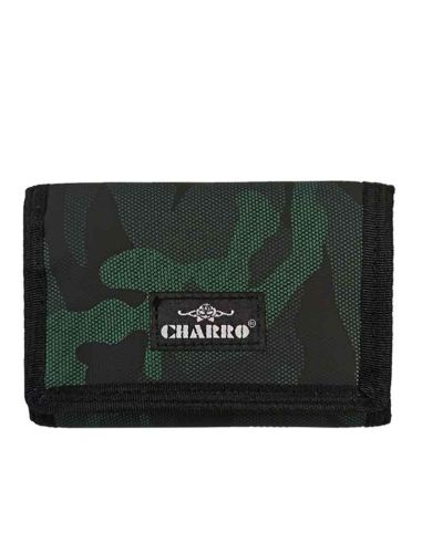 Cartera Juvenil de Nylon camuflaje verde de Charro