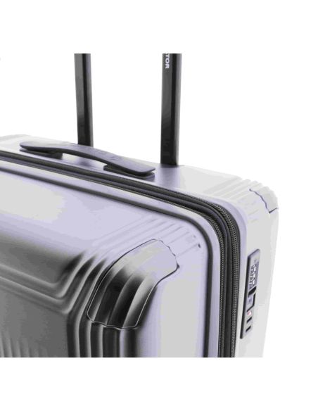 Maleta gladiator Luma Lite Mediana Gris metalizado