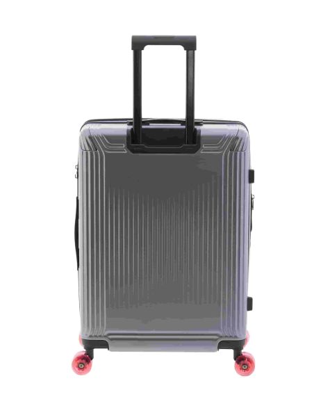 Maleta gladiator Luma Lite Mediana Gris metalizado