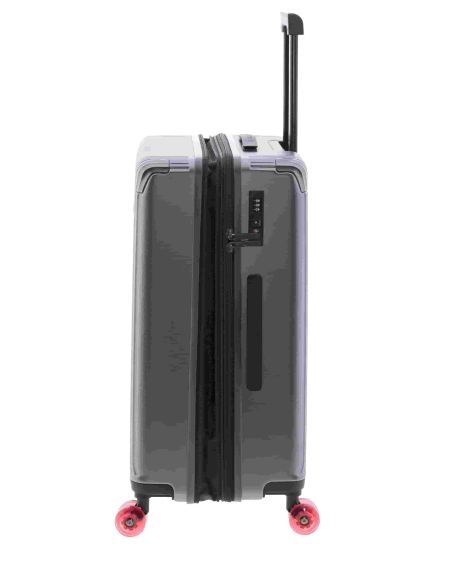 Maleta gladiator Luma Lite Mediana Gris metalizado