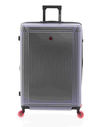 Maleta gladiator Luma Lite Grande Gris metalizado