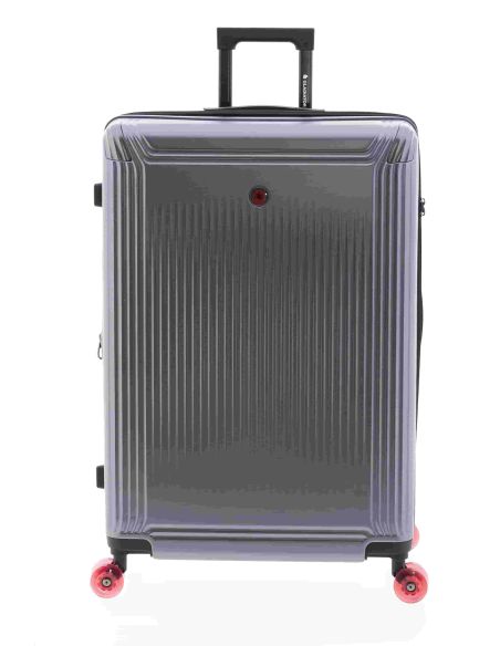 Maleta gladiator Luma Lite Grande Gris metalizado