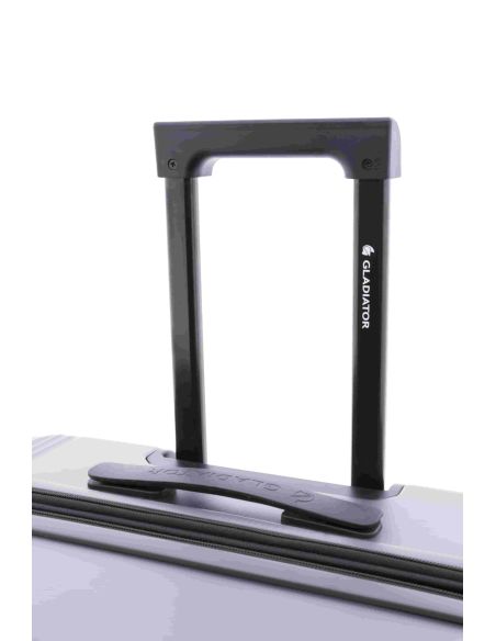 Maleta gladiator Luma Lite Grande Gris metalizado