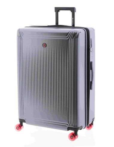 Maleta gladiator Luma Lite Grande Gris metalizado