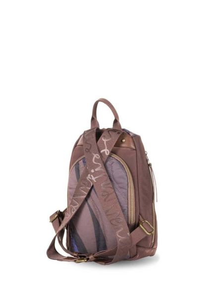 Mochila antirrobo de nylon Ventis multi en Marron