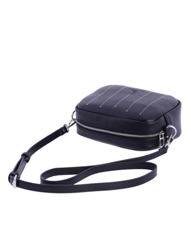 Bolso bandolera Don Algodon Clavelina en Negro