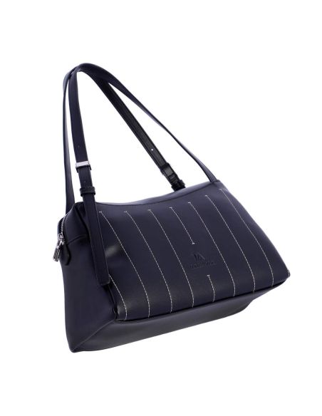 Bolso de hombro Don Algodon Celosia negro
