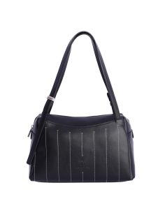 Bolso de hombro Don Algodon Celosia negro