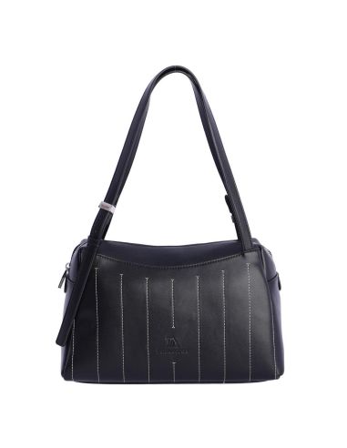 Bolso de hombro Don Algodon Celosia negro