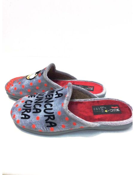 Zapatillas casa mujer abiertas Flamenca