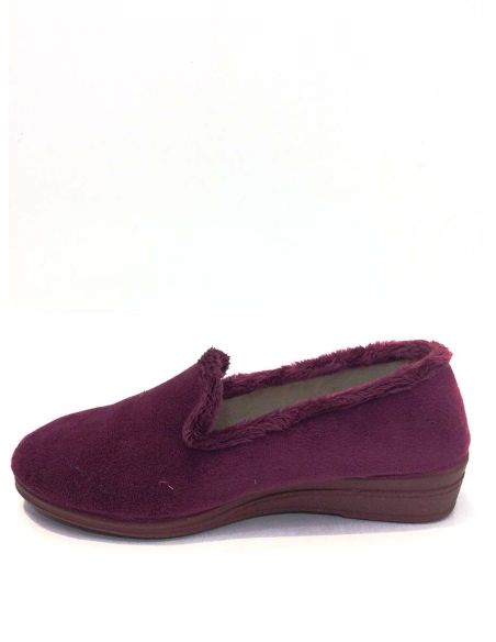 Zapatillas casa mujer cerradas con cuña
