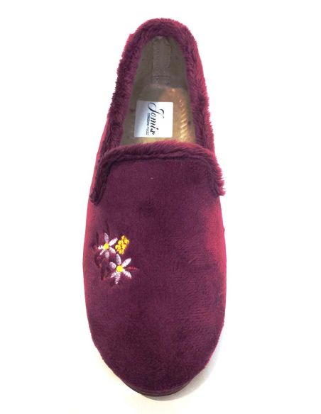 Zapatillas casa mujer cerradas con cuña