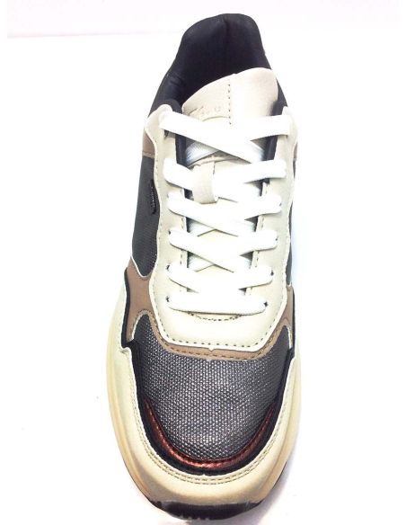Deportivas mujer vestir de color Gris combinado