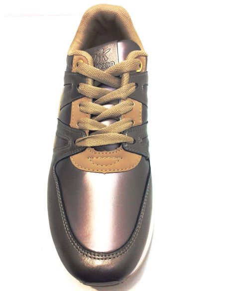 Deportivas mujer vestir color Bronze