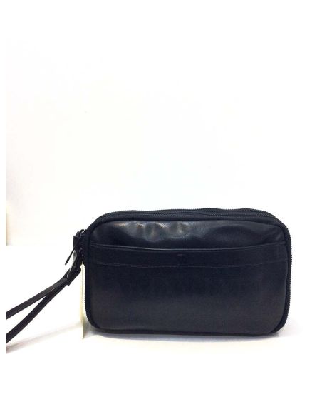 Bolso para hombre de mano Don Algodon en Negro