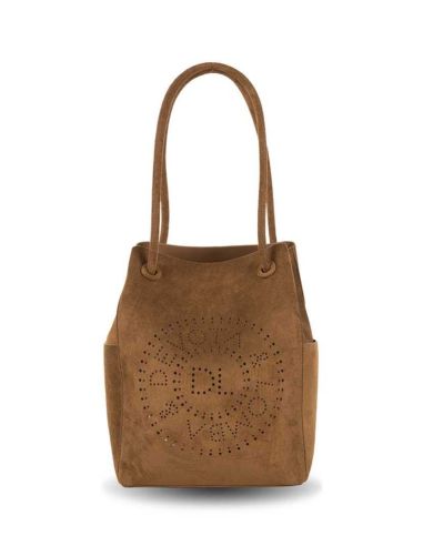 Bolso Saco Shopper Devota&Lomba Smooth en Camel