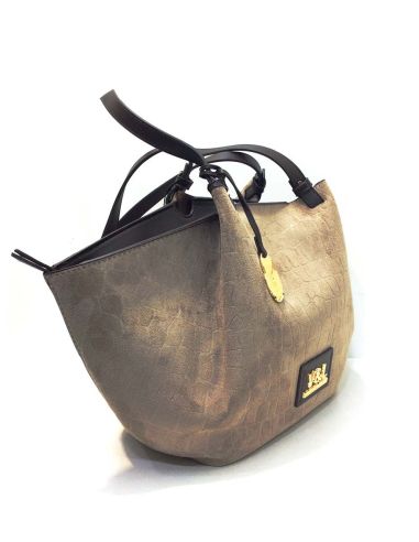 Bolso shopper de V&L sauce color Bison