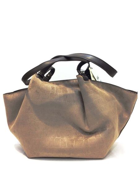 Bolso shopper de V&L sauce color Bison