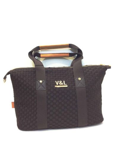 Bolso Bowling Victorio & Lucchino Álamo Taupe y Negro