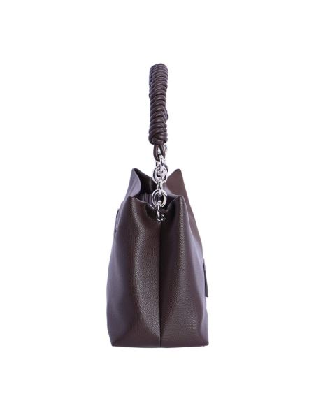 Bolso de mano y bandolera Amichi Sara Marron
