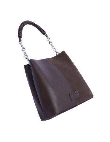 Bolso de hombro Amichi Elsa en Marron