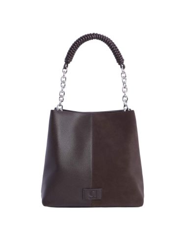 Bolso de hombro Amichi Elsa en Marron