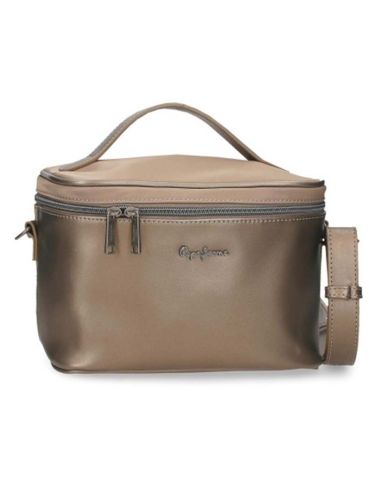 Neceser de viaje con bandolera Pepe Jeans Ruby en Taupe