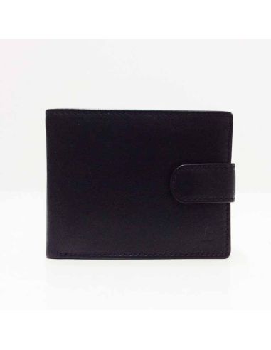 Nueva Billetera Americana con Monedero JlPiel classic Negra