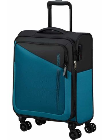 Maleta American Tourister Daring Dash Black Blue Cabina