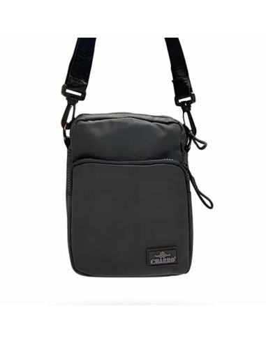 Bolso nylon pequeño Negro Charro Hombre