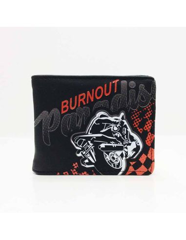 Cartera juvenil chico Dispel Burnout en Negra