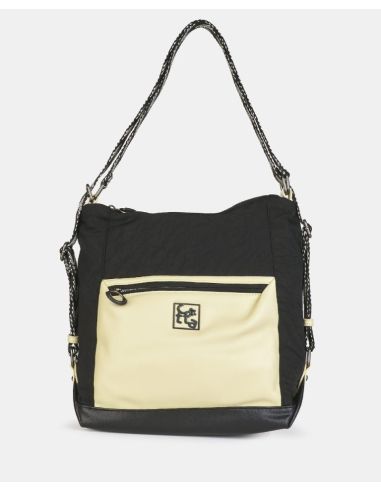 Bolso convertible en Mochila Caminatta Twist Negro