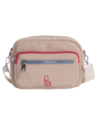 Bandolera Beige para mujer de Coronel Tapiocca