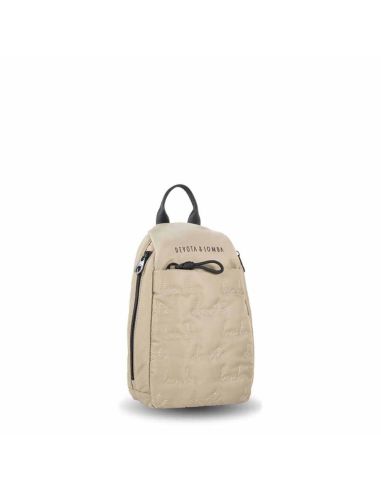 Mochila Antirrobo Devota & Lomba Hand en color Taupe