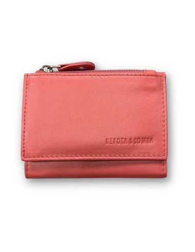 Mini Monedero billetero Tarjetero D&L Coral